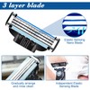 DMNQ 12 x Mach 3 Blades Razor Blades Proglide Blades