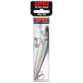 Rapala HJ10SML Husky Jerk Fishing Lure, Live Smelt, 4", 3/8 oz