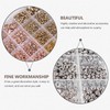 1500Pcs Crystal Beads for Bracelet Making kit 8 Styles for