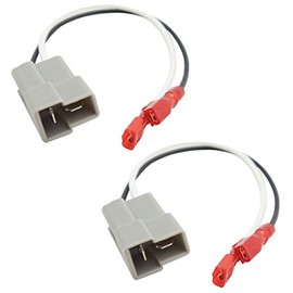 Harmony Audio HA-R65 Compatible with Volkswagen Jetta 1995-1998 Car Stereo Rhythm Series 6.5" Replacement 300W Speakers & Grills, HA-R4 4" 150W and HA-729300 Factory Speaker Replacement Connector Kit