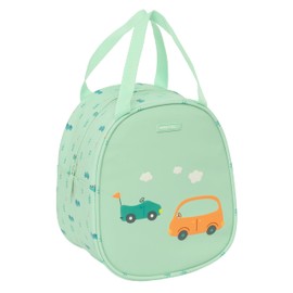 Safta Preschool - Preschool Toiletry Bag - Adaptable to Pushchair - Ideal for Children from 5 to 14 Years - Comfortable and Versatile - Quality and Resilience - 19 x 14 x 22 cm, Green (sea green),
