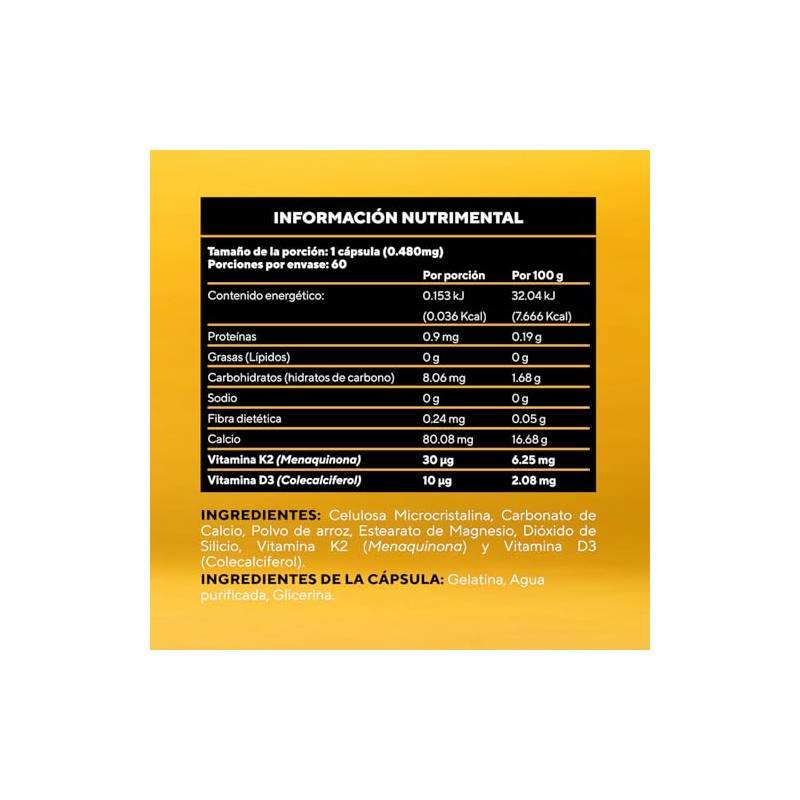 Vitamina D3-90 Cápsulas - S&v, Salud & Vida MX