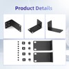 PhyinLan Universal Rack Mount Kit 1U Rack Ears for NETGEAR