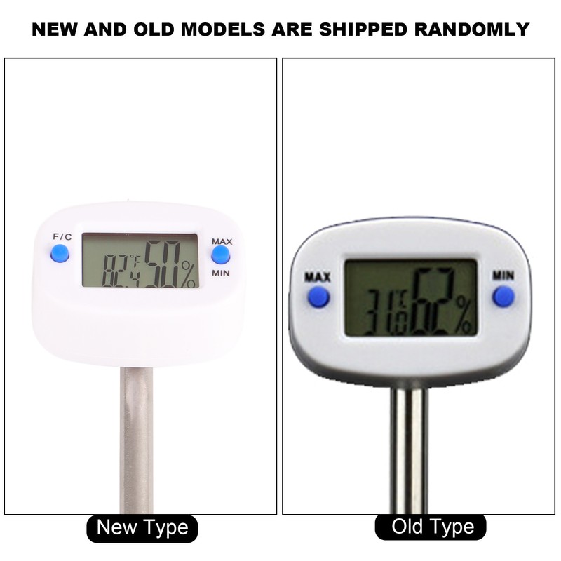 Digital Soil Thermometer Temperature Humidity Accurate IP68 Waterproof Soil Tester