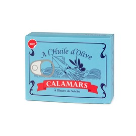 Balvi Fork Appetizer Conserverie Calamars Retro Design Canned Squid Can/INOX