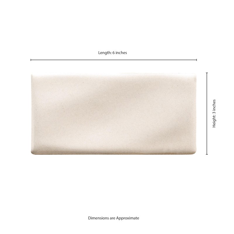 MSI Antique White 3 in. x 6 in. Handcrafted Glazed