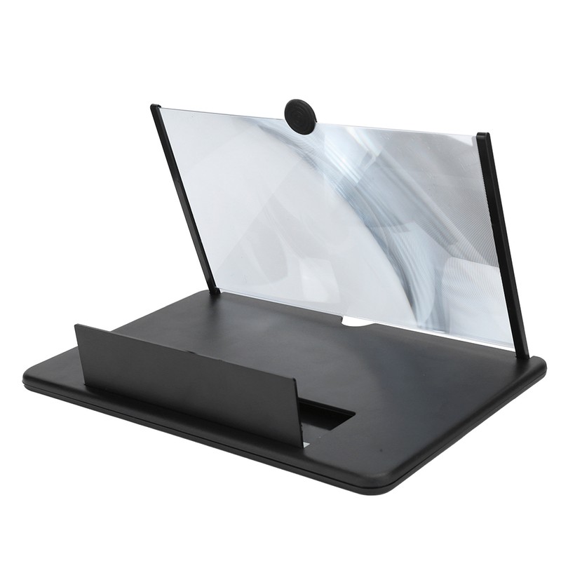Universal 12in Phone Screen Magnifier Folding Display Magnifying Amplifier 3D