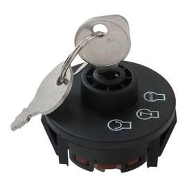 JRSHOME Upgraded Ignition Starter Switch with 2 Keys for Exmark Lazer Z Quest Next Lazer Z Toro Most Z Master TimeCutter SS & ZS Series Titan Zero-Turn Mowers, 117-2221 137-4100 116-0229 430-120