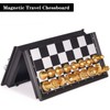 KICTERO 5" Mini Chess Set Travel Board Game with Magnetic