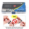 Glarks Professional IDC Crimp Tool with 48Pcs 2.54mm Pitch Dual