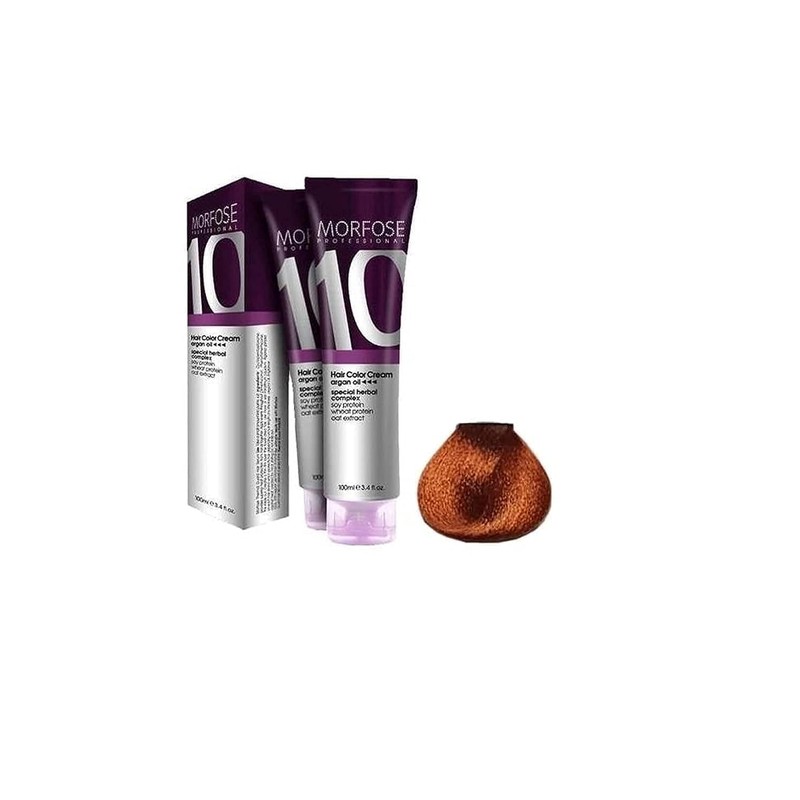 Morfose 10 Professional Hair Colour Cream 100 ml, No. 8.4