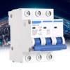 Circuit Breaker AC 400V 6/10/16/20A 3-Pin Circuit Breaker DZ47-63 for