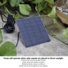 Haofy Bomba de Fuente de Agua Solar Kit de Fuente