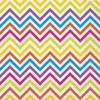 Rainbow Chevron Partyzubehör