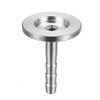sourcing map Stainless Steel 304 KF16 Flange to 6mm Rubber