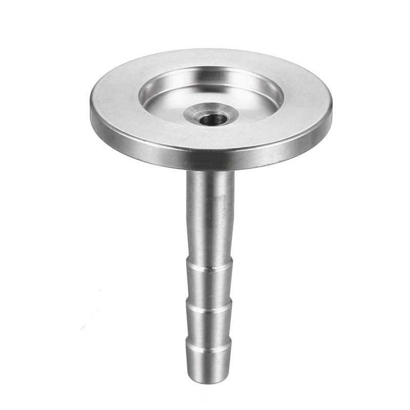 sourcing map Stainless Steel 304 KF16 Flange to 6mm Rubber