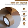 Abacus Range 3 Rolls Kraft Packaging Tape 38mm x 50m