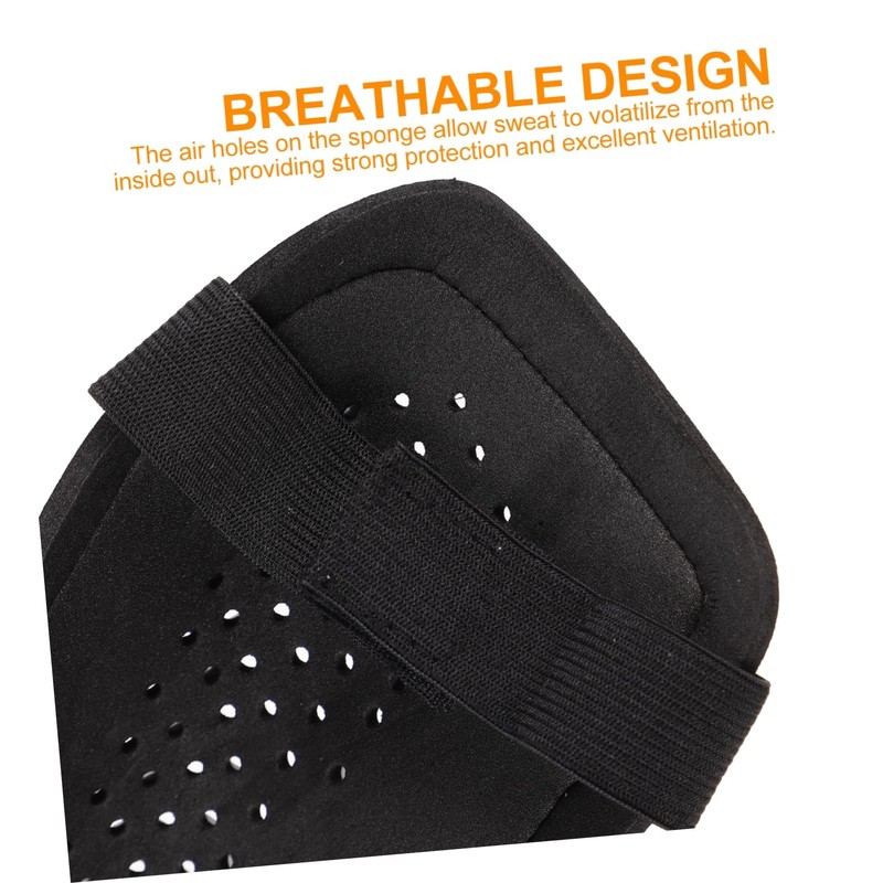 WOONEKY 1 Pair Breathable Shin Pads for Soccer Calf Guards
