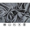 Lanest Housing Silk Satin Sheets, Twin XL Size Satin Bed