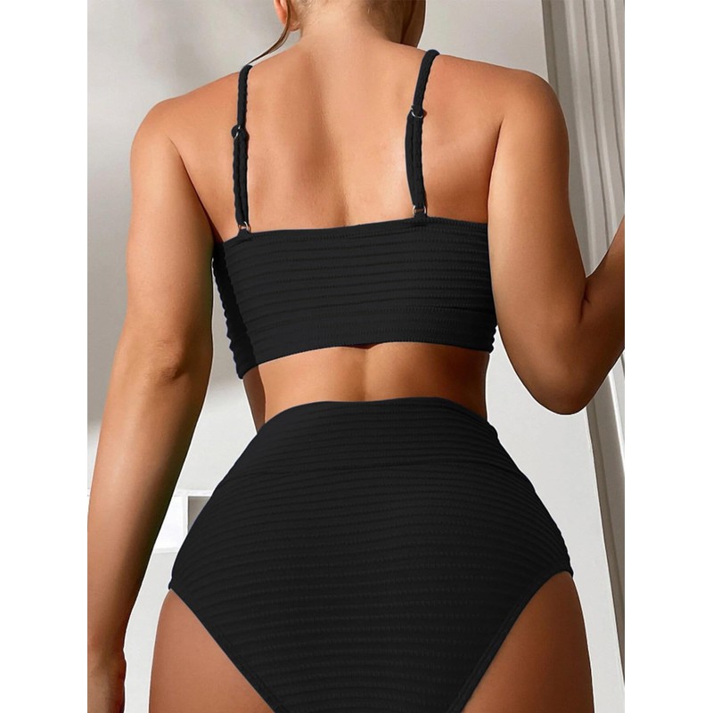 COLIZERE Trajes de Baño Mujer de Dos Piezas Bikini Cintura