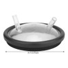 Plastic Transparent Milk Bucket Lid And Gasket For Milking Machine