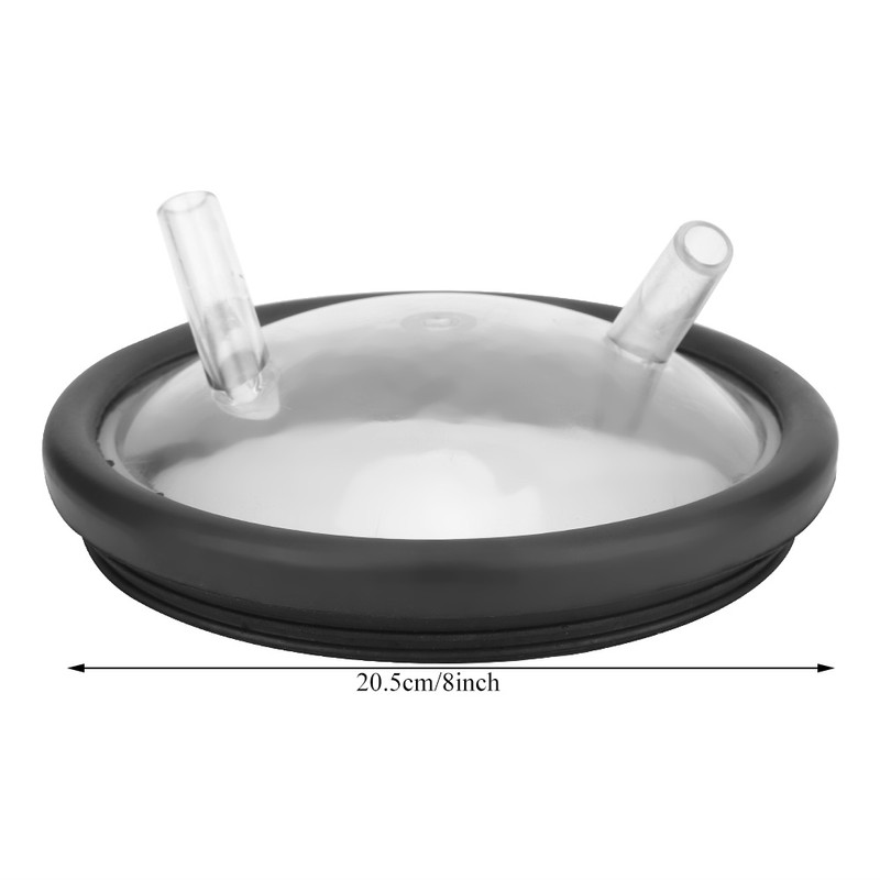 Plastic Transparent Milk Bucket Lid And Gasket For Milking Machine