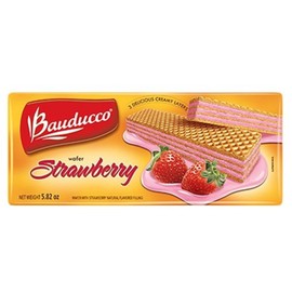 Bauducco Cookie Wafer Strwbry