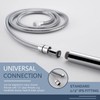 Angle Simple Replacement Shower Hose 79", Stainless Steel Flexible Handheld