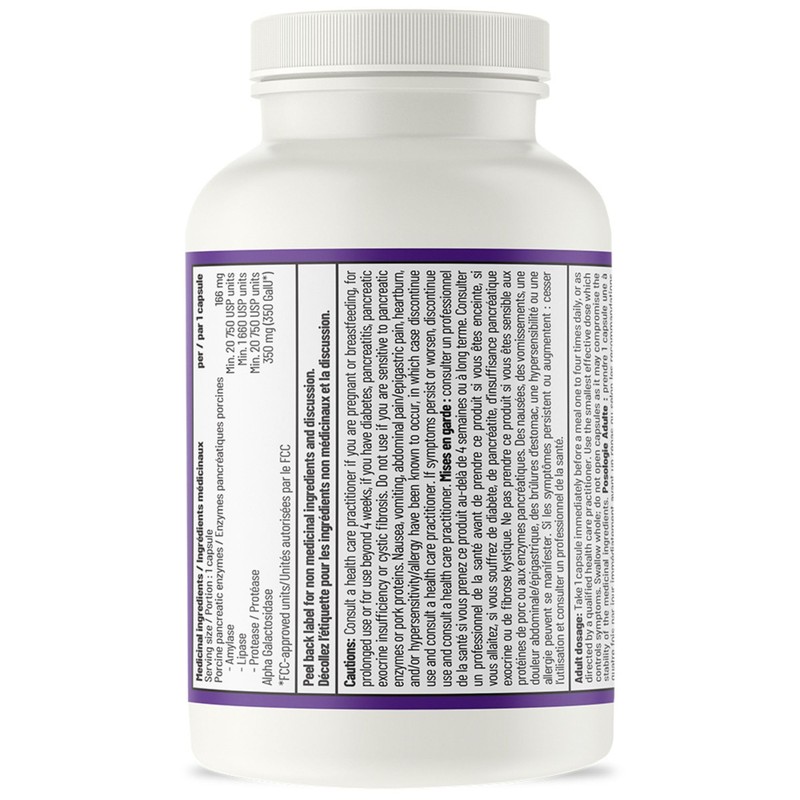 AOR AOR - AOR Zymes - 100 Capsules - Pancreatic