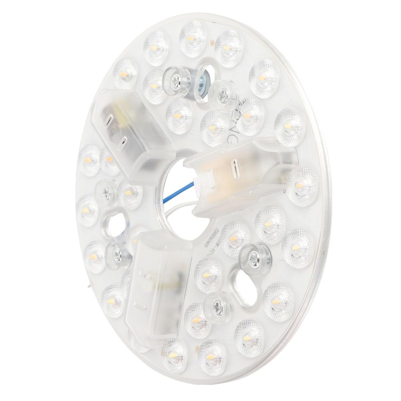 5.3 Inch LED Ceiling Fan Light, 3000K 4200K 6500K Round