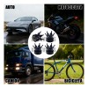 8pzs Tapones Llantas Válvula Corona Para Auto Moto Bici