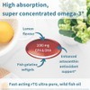 Pure Essential Super Concentrated rTG Omega 3 1000mg, Wild Fish