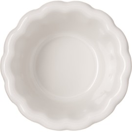 Carlisle FoodService Products 4394342 Melamine Scalloped Ramekin, 2 oz, Bone