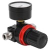 1/4" 150psi Air Pressure Regulator Gauge, Water Pressure Regulator with