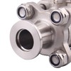 DERNORD Vacuum Ball Valve 304 Stainless Steel Clamp Valve with