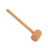 Wooden Mallet, Beech Rawhide Mallet 70mm Hammer Diameter Wood Chisel
