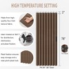 Vatge Door Curtains for Doorways - Brown Curtains for Closets