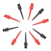 10pcs Multímetro de prueba Cable de gancho Cable de prueba