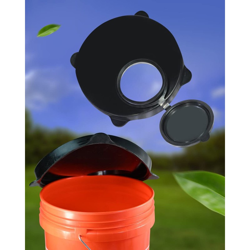 Skywin Storage Lid with Easy Pour Spout for Bucket -