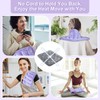 SuzziPad Microwave Heating Pad for Discomfort Reducing, 7x16 Microwavable Heated
