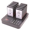LOUKIENE Restaurant Buzzer System, Restaurant Waiting Pager, Pagers and Beepers,