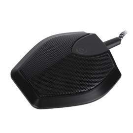 ciciglow USB Conference Microphone,USB Mic with Mute Function,Touch DualCapacitor Recording Receiver,Plug & Play,Multiple Pickup Patterns for Video Teaching Conference Room Game Webcast