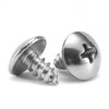 #4 x 1/4" Wood Screw 100Pcs Truss Head Phillips 18-8