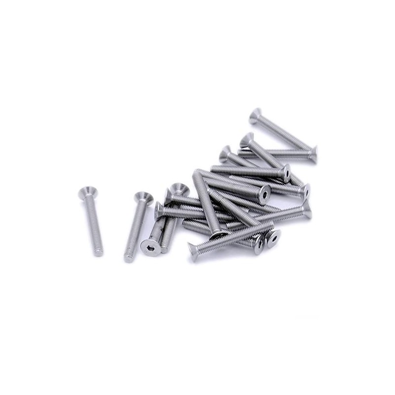M4 (4mm x 10mm) Hex Socket Countersunk Machine Screw (Bolt)