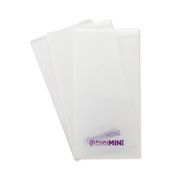 Gemini Mini Machine Accessories-Plastic Folder-3 Pack, 6" x 3"