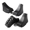 Trekking Pole Rubber Tips - Protective Walking Cane Tip |