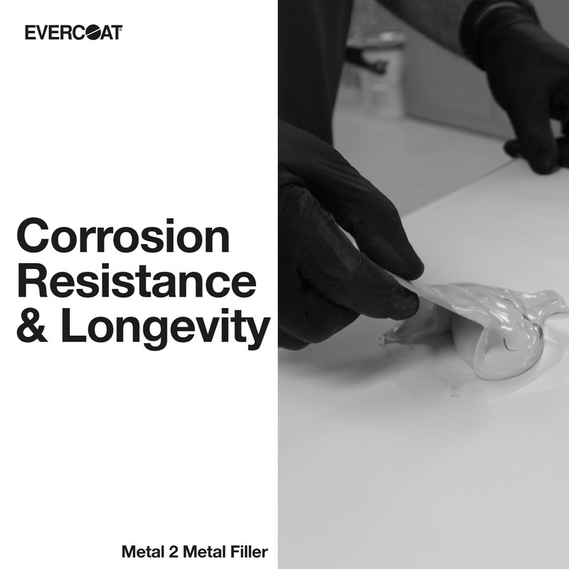 Evercoat Metal-2-Metal Aluminum Reinforced Highly Adhesive Filler for Metal Surfaces