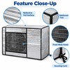 Outdoor Air Conditioner Cover with UV Protection, Water-Resistant Foil-Style Fabric,
