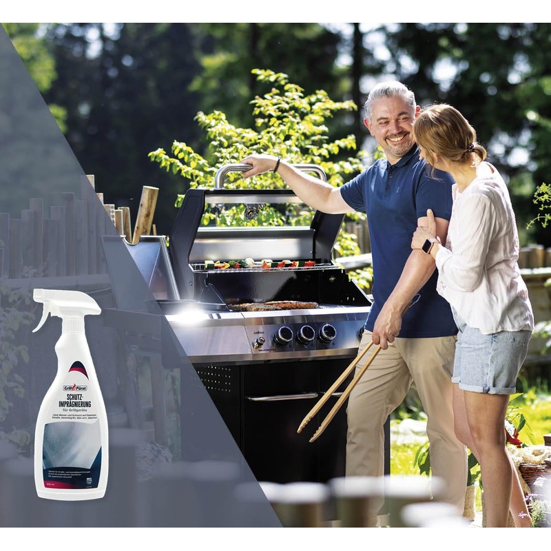Grillfürst Protective impregnation for barbecues, 500 ml, with pearling effect