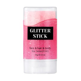 Body Glitter Stick | Clothes Face Shimmer Glitter Stick | Skin-Friendly Cosmetic Shimmer Makeup Sparkling Accessories for Performance Stage